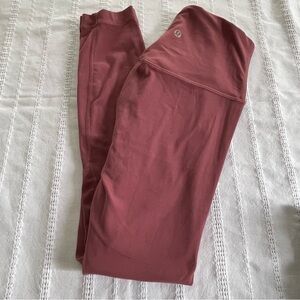 Lululemon Align Pink Leggings size 2